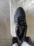 安踏男鞋革面防潑水跑步鞋男黑色輕便防滑休閑鞋春秋運動(dòng)鞋旅游鞋男 曬單實(shí)拍圖
