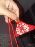 紅色?？沾訉殞毺ッ珒和桨哺４\囊隨身朱砂包香囊荷包香包 【祥云平安】安全別針拉鏈款 一對裝 曬單實(shí)拍圖