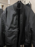 柏銘臣飛行員夾克男春秋季新款美式高級感加厚工裝百搭休閑外套上衣男 黑色 XL （推薦130-145斤） 曬單實(shí)拍圖