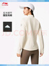 李寧（LI-NING）反光加絨保暖抗菌長(cháng)袖T恤女子25新款秋冬季立領(lǐng)運動(dòng)上衣ATLV226 曬單實(shí)拍圖