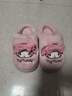 Hello Kitty兒童棉拖鞋冬季加絨保暖女孩室內防滑居家鞋親子25037粉色28-29 曬單實(shí)拍圖