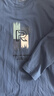 JEANSWEST LIFE真維斯純棉長(cháng)袖t恤男重磅親膚圓領(lǐng)內搭潮牌外穿衣服青少年打底衫T 曬單實(shí)拍圖
