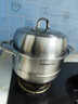 蘇泊爾（SUPOR）蒸鍋304不銹鋼多功能湯蒸鍋雙層蒸架燉煮蒸炒加大容量磁爐通用 6.8L丨304不銹鋼 2層 26cm 曬單實(shí)拍圖
