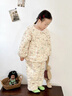 班喜迪女童睡衣套裝秋冬款新款洋氣加厚加絨夾棉寶寶棉服兒童家居服冬季 小兔 100 cm 曬單實(shí)拍圖