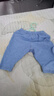 優(yōu)衣庫嬰幼兒寶寶緊身褲/7分打底褲寬松款仿牛仔彈彈褲473632 63 天藍色 90 曬單實(shí)拍圖