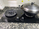 Haotaitai天然氣燃氣灶雙灶家用猛火灶5.2KW臺式嵌入式猛火爐具玻璃鴛鴦灶JZT-ZR01-J 曬單實(shí)拍圖
