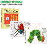 英文原版繪本 dear zoo 好餓的毛毛蟲(chóng) The Very Hungry Caterpillar 好忙的蜘蛛 The Very Busy Spider 3冊合售 0-3歲 綠山墻 曬單實(shí)拍圖