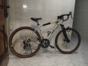 Jeep吉普礫石公路車(chē)自行車(chē)25款鋁合金瓜車(chē)碟剎變速男女成人代步-GRone 魅影灰-鋁架彎把-避震前叉-40C【預售】 700C(建議身高170-190cm) 18速-剎變一體 曬單實(shí)拍圖