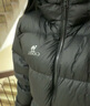 駱駝?dòng)鸾q服防潑水鴨絨男女加厚戶(hù)外防寒冬季面包服 黑色 男女同款,7674B L 曬單實(shí)拍圖