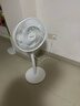 格力（GREE）電風(fēng)扇7葉輕音電風(fēng)扇立式家用節能柔風(fēng)落地扇臺式桌面小型風(fēng)扇大風(fēng)量搖頭宿舍電扇 FS-3015h7白色機械款 曬單實(shí)拍圖