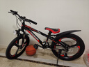 鳳凰（Phoenix）兒童自行車(chē)男女學(xué)生6-15歲變速山地車(chē) 超越二代 22寸 一體輪 黑紅 曬單實(shí)拍圖