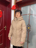 CANDYPRINCE 媽媽羽絨服 中老年羽絨服女中長(cháng)款 中年媽媽裝60歲70冬季外套 58款/卡其 【中長(cháng)款】 2XL / 建議-(體重106-120斤) 曬單實(shí)拍圖