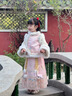 安妮優(yōu)兒（Anneyol）馬面裙女童漢服冬季2025新款古裝兒童秋冬裝國風(fēng)加厚旗袍裙拜年服 粉色 140 曬單實(shí)拍圖
