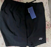YONEX尤尼克斯羽毛球網(wǎng)球運動(dòng)服男短褲yy速干15048CR-007黑色XL/O 曬單實(shí)拍圖