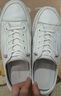 ZHR頭層牛皮小白鞋女厚底內增高休閑鞋女輕便百搭女鞋 KS59F 白色 40 曬單實(shí)拍圖