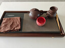 金灶（KAMJOVE）古花木茶盤(pán)茶托 天然石家用實(shí)木石頭整套茶具茶臺排水式茶具 KW-S012單茶盤(pán) 曬單實(shí)拍圖