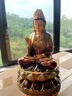 圓通觀(guān)音菩薩佛像家用臺灣純銅彩觀(guān)世音菩薩觀(guān)音佛像供奉 22CM全蓮觀(guān)音(太古彩) 曬單實(shí)拍圖
