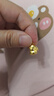 航民祈福許愿兔黃金吊墜足金古法童趣玉兔 XYG2898工費160元/件 3.09g 曬單實(shí)拍圖