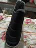 回力官方棉鞋冬季男加絨加厚雪地靴男一腳蹬男鞋秋冬季爸爸鞋子男款 黑色【加絨加厚】 42 曬單實(shí)拍圖
