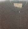 優(yōu)衣庫合作款男裝女裝圓領(lǐng)針織開(kāi)衫長(cháng)袖毛衣毛衫外套25新款479731 38 深褐色 XL /180/108B 曬單實(shí)拍圖