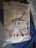 鴨鴨梓渝同款珠峰358g高充羽絨服男女長(zhǎng)款冬季新款戶外防寒加厚外套HY 米白色 S （充絨268克） 曬單實(shí)拍圖