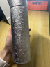 JCZS德國品牌純鈦保溫杯茶水分離燜泡茶杯雙層大容量健康杯子 鈦本色直杯 480ml 曬單實(shí)拍圖