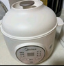 美的（Midea）電燉盅 電燉鍋 燕窩燉盅 隔水白瓷燉鍋 寶寶輔食嬰兒bb煲迷你煮粥煲湯鍋 多功能鍋 1L MD-DZE1066 曬單實(shí)拍圖