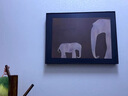 電表箱裝飾畫(huà)中古風(fēng)大象法式復古配電箱掛畫(huà)高級感電表箱盒遮擋 A-吉象如意【店長(cháng)推薦】 右推拉【雅黑色框】 60*40cm【遮擋電盒50*30cm以?xún)取?曬單實(shí)拍圖