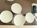NINE CRANES景德鎮面碗骨瓷家用大碗盛湯釉下彩現代簡(jiǎn)約高顏值6英寸面碗4個(gè) 曬單實(shí)拍圖