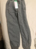 多妙屋女童褲子秋冬裝兒童運動(dòng)褲中大童加絨長(cháng)褲衛褲81814深灰150 曬單實(shí)拍圖
