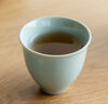 聚譽(yù)（JUYU）青釉玉潤凝香雅杯全瓷一體茶濾敞口不串味聚香易清洗茶具套裝 宋青-客杯二號 曬單實(shí)拍圖