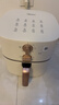 美的（Midea）空氣炸鍋免翻面易用雙旋鈕 家用實(shí)用大容量5.3L 多功能空氣炸鍋蒸烤一體 金屬內腔  MF-KZE535J5 曬單實(shí)拍圖