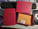 金利來(lái)男士錢(qián)包羊皮夾短款票夾兩折錢(qián)夾禮盒 生日禮物送爸爸 曬單實(shí)拍圖