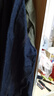 馬登工裝美式復古水洗深色三代牛仔夾克阿美咔嘰修身丹寧機車(chē)外套男秋 牛仔藍 3XL 曬單實(shí)拍圖