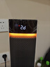 鉆石牌（DIAMOND）取暖器家用石墨烯智能語(yǔ)音氛圍燈暖風(fēng)機立式取暖神器冬季電暖風(fēng)浴室熱風(fēng)機電暖氣節能速熱電暖器MX 曬單實(shí)拍圖
