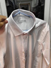 海瀾之家【品牌專(zhuān)供】長(cháng)袖襯衫男輕商務(wù)經(jīng)典系列條紋襯衣男HNEAW3W057A 曬單實(shí)拍圖