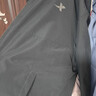 特步防潑水外套秋冬新款男夾克上衣跑步服戶(hù)外騎行服雙層風(fēng)衣運動(dòng)服 0165加絨-正黑色-肩上字母 L 曬單實(shí)拍圖