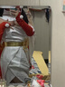 搭啵兔新款王者榮耀cos服公孫離女祈雪靈祝cosplay暗紋全套祈雪靈?，F貨 阿離暗紋祈雪靈祝+配飾+傘 S 曬單實(shí)拍圖