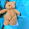 Jellycat巴塞羅熊動(dòng)物毛絨玩偶兒童安撫公仔小熊潮玩生日新婚禮物 巴塞羅熊 Tiny 曬單實(shí)拍圖