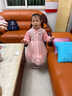 儷韻小屋（LiYunHouSe）女童小香風(fēng)連衣裙秋冬款2025新款兒童洋氣蓬蓬公主裙女寶加絨冬裙 C5-3【春秋】 蝦粉三層小香風(fēng) 90 寶寶 曬單實(shí)拍圖
