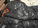 黑冰（BLACKICE）新款【B系列鴨絨木乃伊式羽絨睡袋】戶(hù)外露營(yíng)單人羽絨睡袋 黑色 B700 M碼（新標準） 曬單實(shí)拍圖