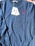 U.S. POLO ASSN.男士針織衫簡(jiǎn)約商務(wù)毛衣秋冬純棉保暖男裝上衣寬松打底毛衫 曬單實(shí)拍圖