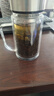 領(lǐng)臣（LINGCHEN）茶杯雙層玻璃水杯大容量泡茶杯子帶把手濾網(wǎng)商務(wù)辦公行政領(lǐng)導男士 曬單實(shí)拍圖