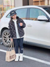 Lee兒童羽絨服冬款三防90白鴨絨男童中大童連帽保暖防風(fēng)外套 烏黑色 160 含絨量89g 曬單實(shí)拍圖