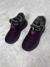 足力健艾爸爸老人鞋媽媽棉鞋女冬季加絨中老年休閑雪地靴高幫羊毛保暖東北棉靴 紫色女 （送襪子） 40 曬單實(shí)拍圖