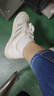 拉夏貝爾女鞋板鞋女新款百搭小白鞋軟底休閑運動(dòng)鞋子女 米卡其-A 38 曬單實(shí)拍圖