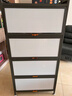 億美柚鞋架鞋柜一體靠墻玄關(guān)柜鞋子收納柜多層樓道轉角鞋柜防塵多層鞋柜 灰3層-35*32*80(約放6雙鞋） 曬單實(shí)拍圖