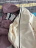 水孩兒（SOUHAIT）童裝男童女童三防外套2025春秋風(fēng)衣百搭 米白色 175 曬單實(shí)拍圖