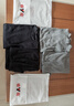 雅鹿【2套】秋衣秋褲男純棉保暖內衣套裝男士冬季線(xiàn)衣線(xiàn)褲打底棉毛衫 黑色+深麻灰【圓領(lǐng)純棉套裝】 XL （推薦130-150斤） 曬單實(shí)拍圖