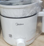 美的（Midea）電煮鍋 宿舍小電鍋 電蒸鍋 學(xué)生寢室一體泡面小火鍋 多功能鍋 XZE1613 1.7L 配蒸籠【國家補貼】 曬單實(shí)拍圖